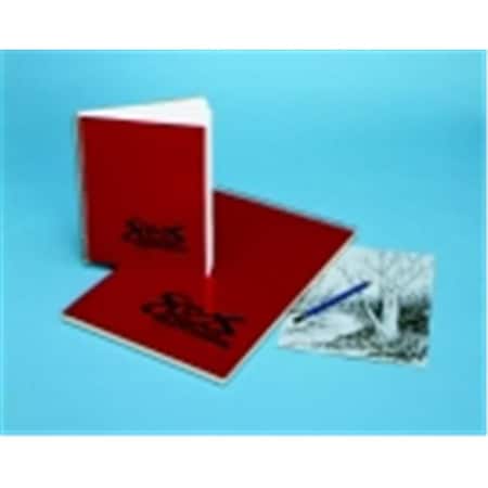 Sax Sax 8.5 x 11 in. Spiral Binding Smooth Sketchbook - 100 Sheets; White 457568